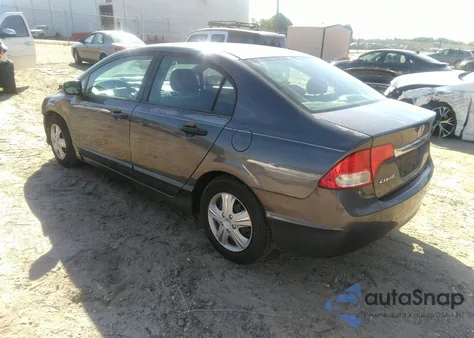 2010 Honda Civic Vp from USA, damaged, VIN 2HGFA1F30AH520602